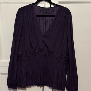 Chic Deep Purple Women's Blouse